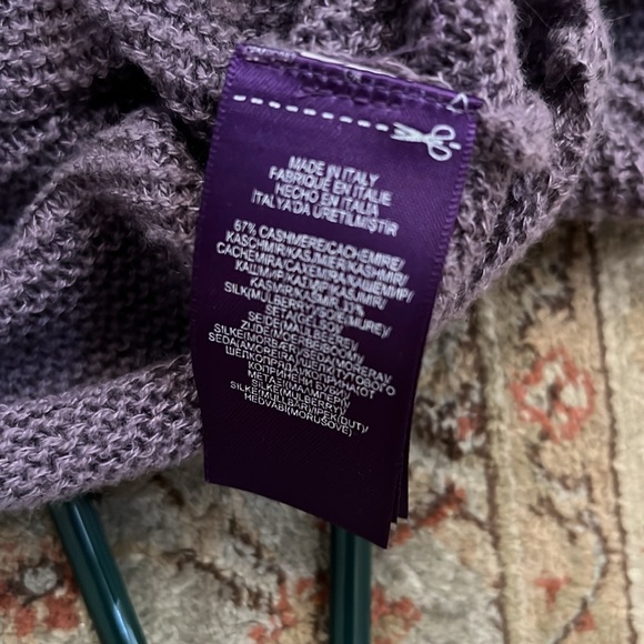 Ralph Lauren Collection Cashmere Silk Sweater XS - Picture 3 of 7